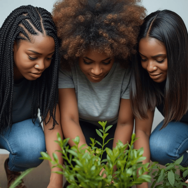 “The Haircare Set That Woke Up Her Roots — And Lifted Her Spirit.”